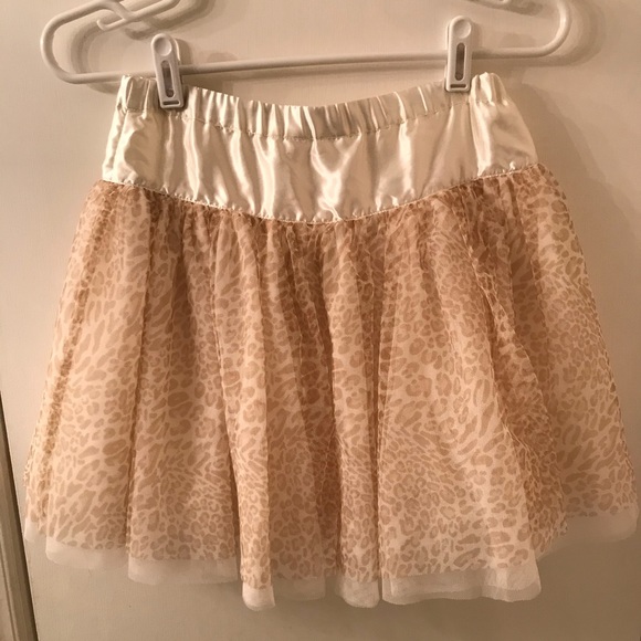 Girls Justice Leopard Print Skirt - Picture 8 of 10